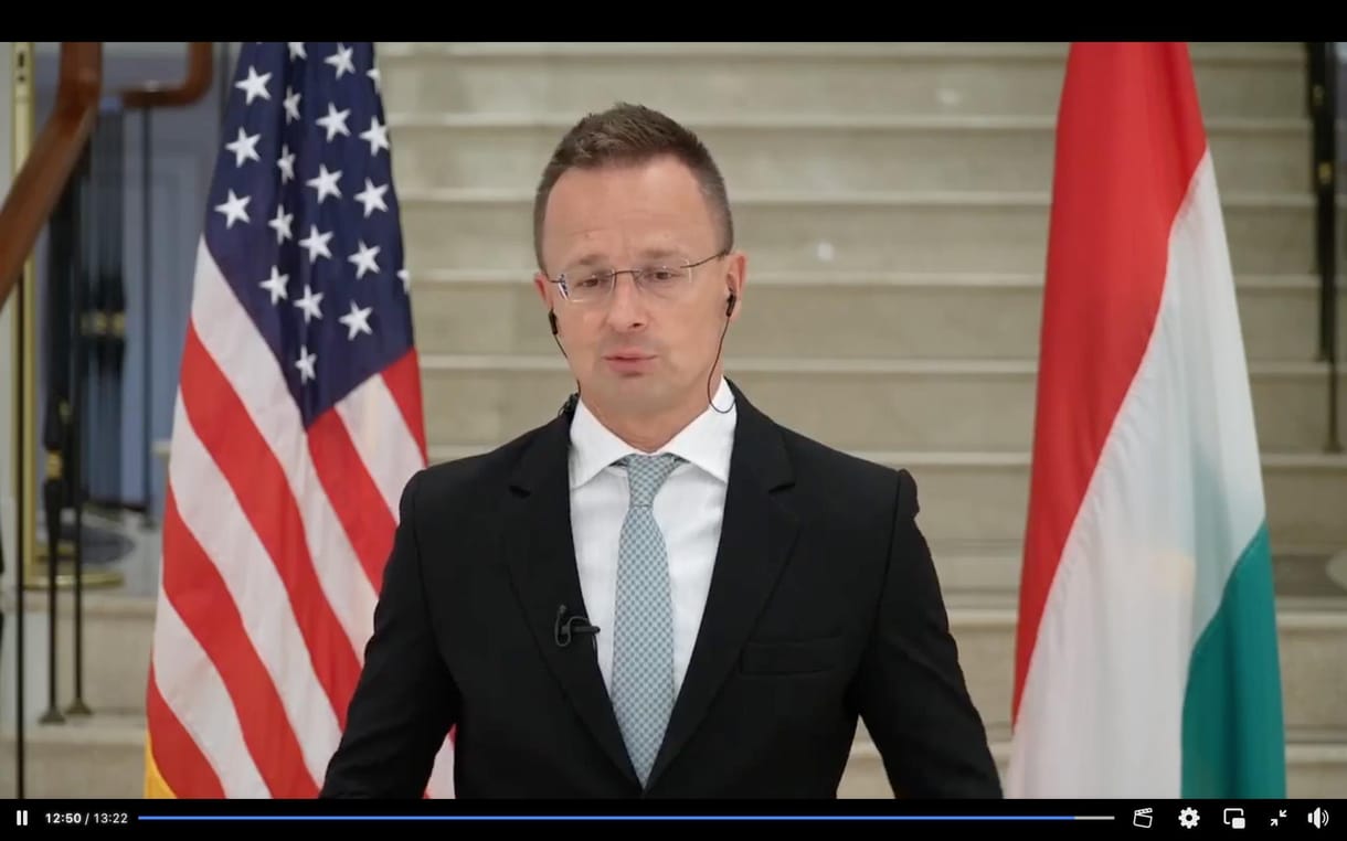 Szijjártó Péter elkente a választ arról, miért nem tárgyal az ukránokkal