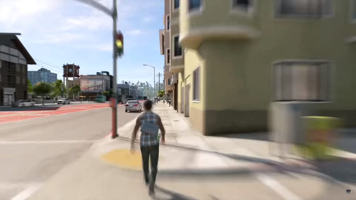 Ilyen videót még nem látott: egy játékos keresztülsétált egész San Franciscón