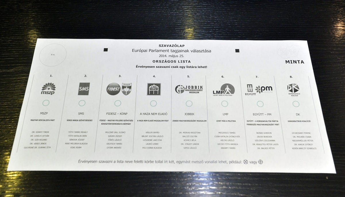 EP-választás: helyükre kerülnek a héten a szavazólapok