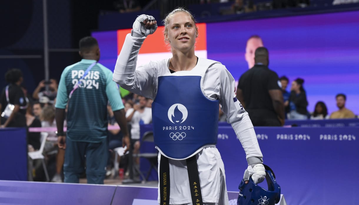Márton Viviana olimpiai bajnok taekwondóban