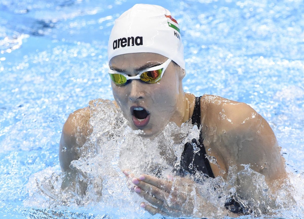 Hosszú Katinka hatalmas hajrájával hatodik lett a 4x200-as gyorsváltó