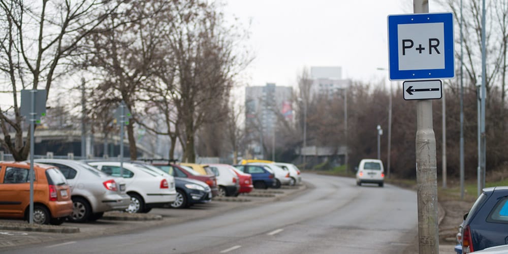 350 férőhelyes P+R parkolóhely épül Békásmegyernél