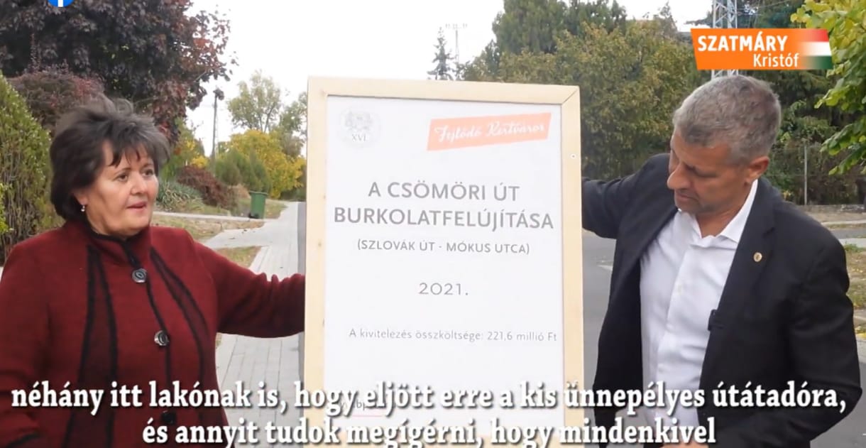 Gabika képviselővé nevezte ki magát a XVI. kerületben