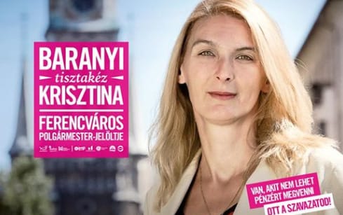 Nem tetszik a Telekomnak, hogy a ferencvárosi ellenzéki polgármesterjelölt is a magenta színt használja