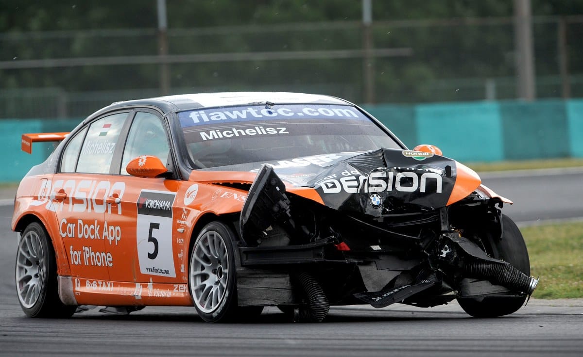 Michelisz ütközött, az eső közbeszólt a Hungaroringen