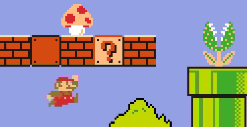 Nagyon nem véletlen, hogy balról jobbra fut Mario