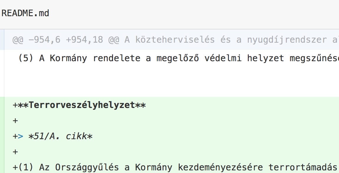 Kíváncsi rá, mit mókoltak Orbánék az alkotmányban? Egy magyar informatikus remek módszert eszelt ki