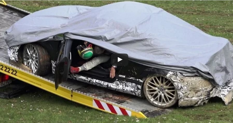 Sikerült egy teszt Audi TT RS-t leírni a Nürburgringen - videó