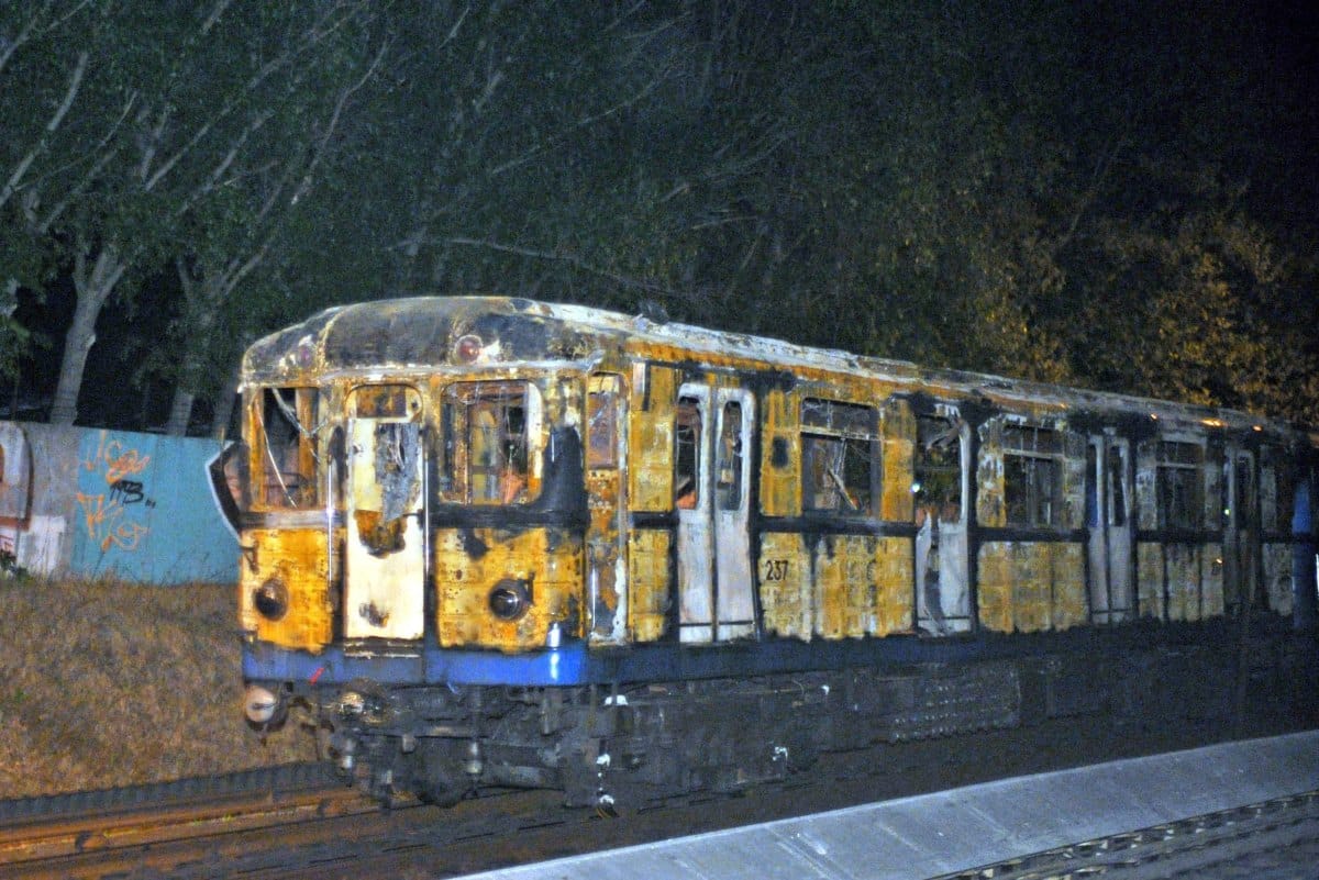 A kigyulladt metrószerelvény öt évvel túllépte tervezett élettartamát