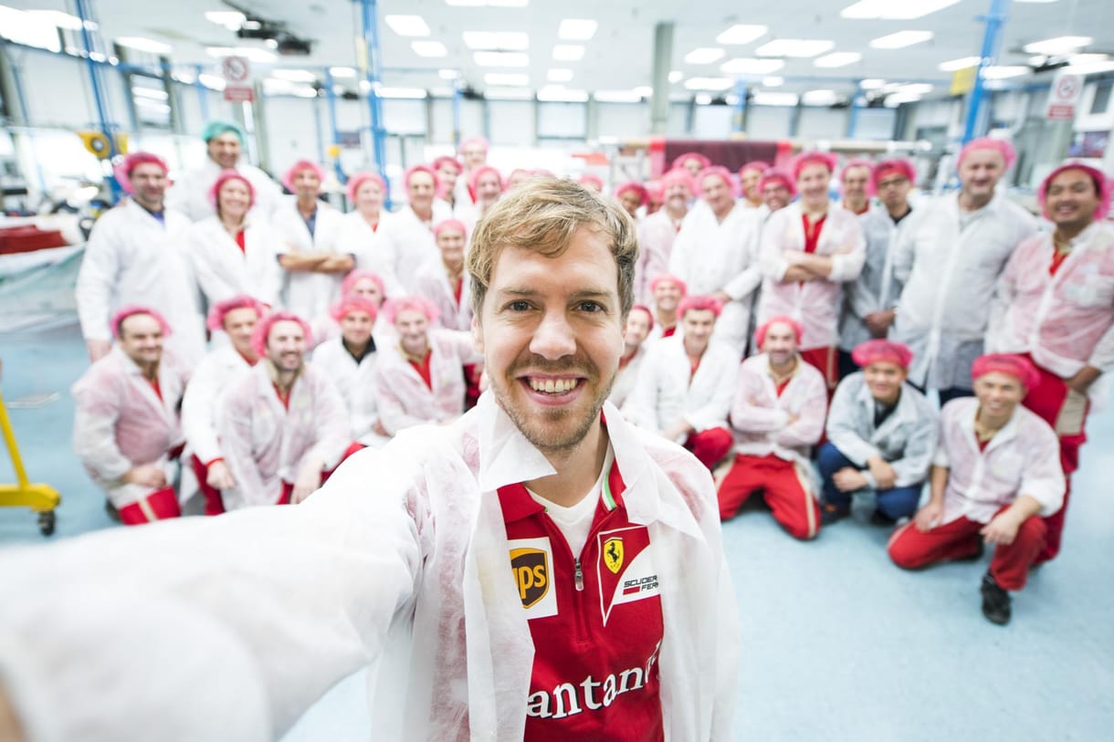 Így készült Vettel ülése az új F1-es Ferrarihoz