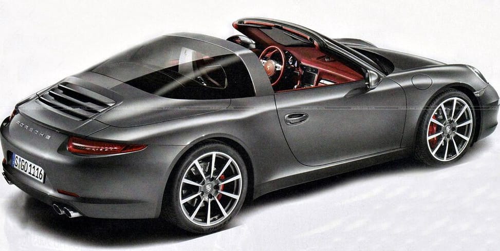 Már promózzák az új Porsche Targát