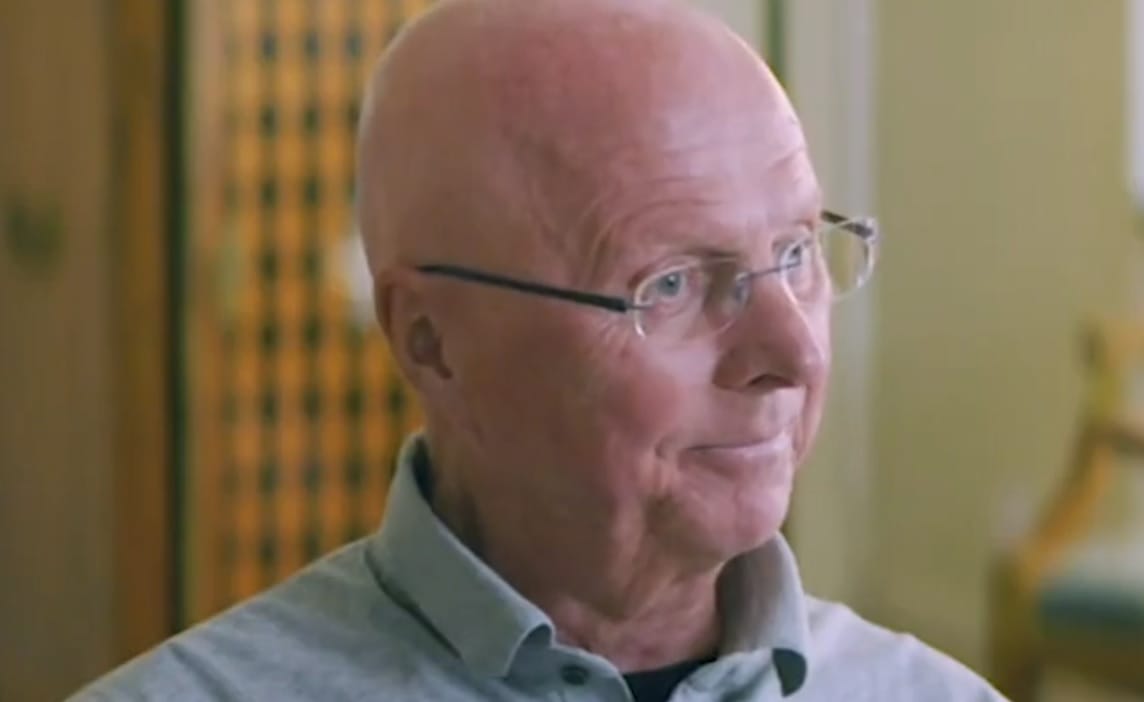A halálos beteg Sven-Göran Eriksson az életéről szóló dokumentumfilmben búcsúzott el