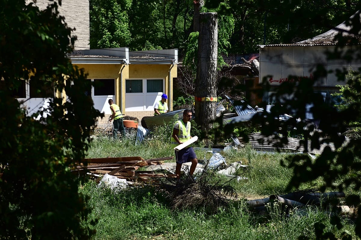 A beruházó szerint nincs azbesztveszély a Ligetben