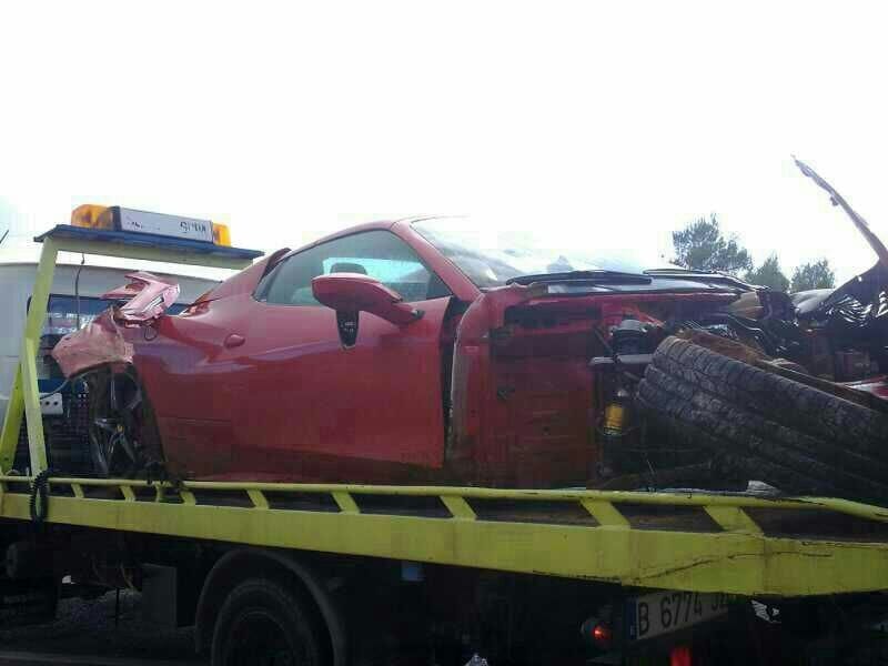 Ferrari 458 Spider balesete Mallorcán