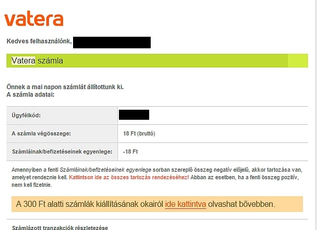 Behajtókat küld-e a Vatera 18 forint tartozás miatt?