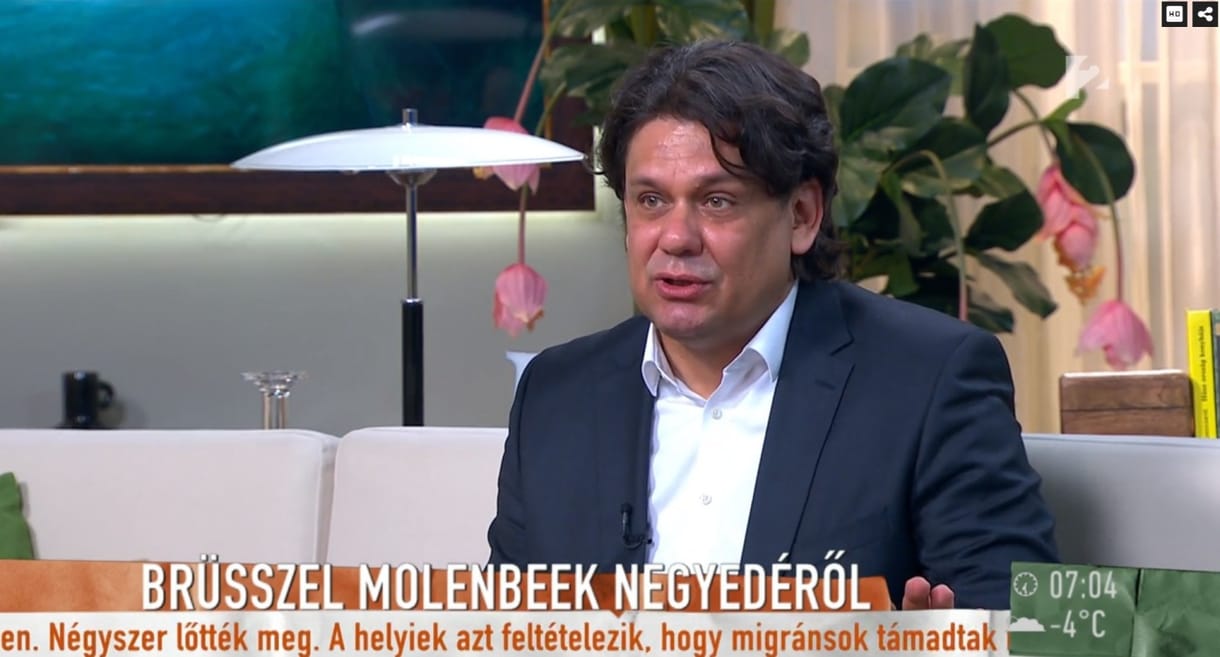 Deutsch a Tv2 kanapéján retteg tovább a Brüsszelt elfoglaló terroristáktól