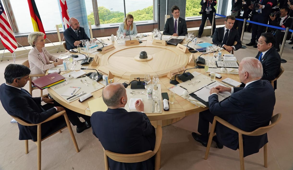 Az orosz gyémántkereskedelem elleni szankciókat jelentettek be a G7-ek Hirosimában
