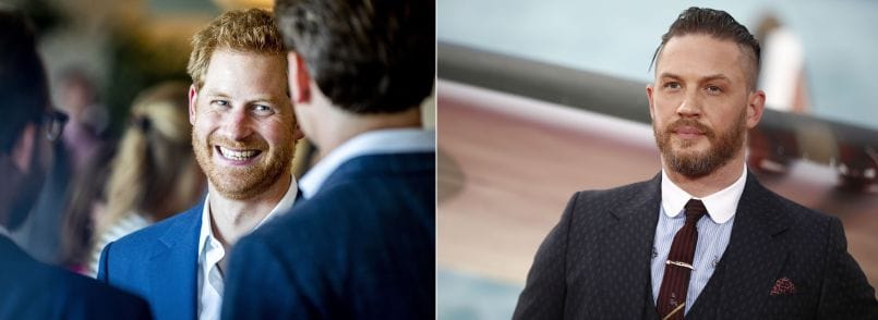 Tom Hardy nem válogatja meg a szavait, ha Harry hercegről van szó