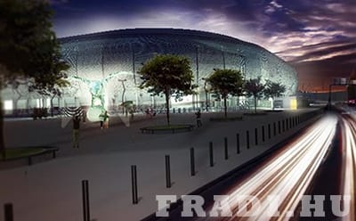 Látványterv: Gigantikus szobrot építenek a Fradi-stadion mellé