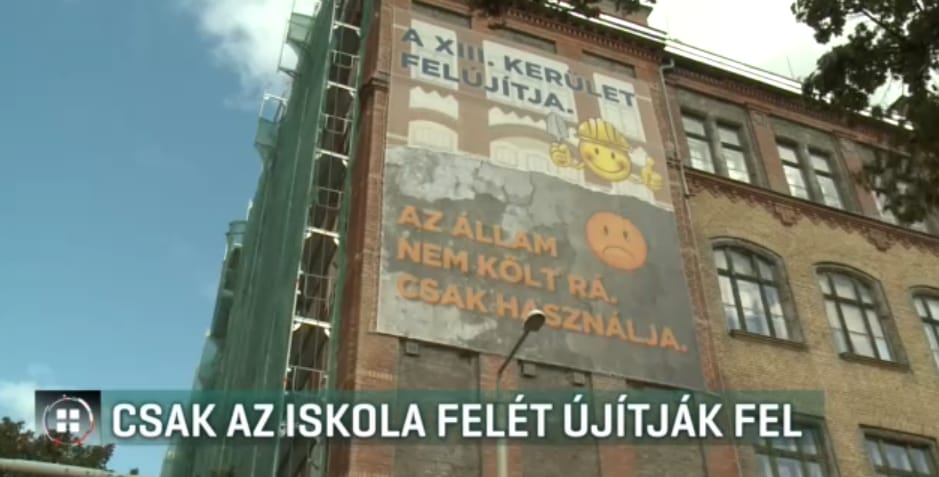 Csak félig újítják fel a budapesti iskolát, mert az állam szerint nem elég hátrányos helyzetű
