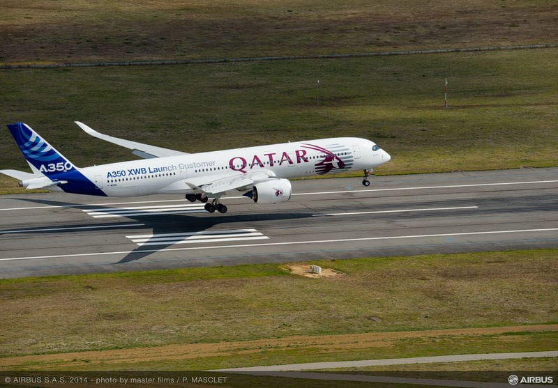 Egy hét múlva kapja az első extra széles törzsű Airbus-t a Quatar Airways