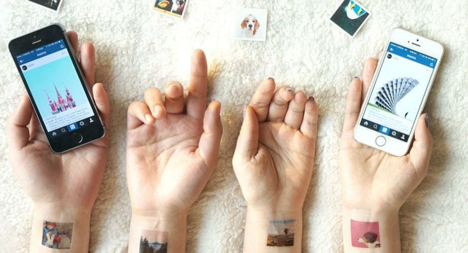 Olcsón tetoválást csinálhat Instagram fotóiból