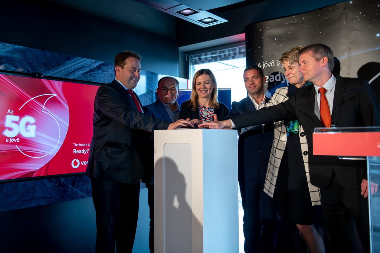 A Vodafone Budapesten elindította Magyarország első 5G-hálózatát