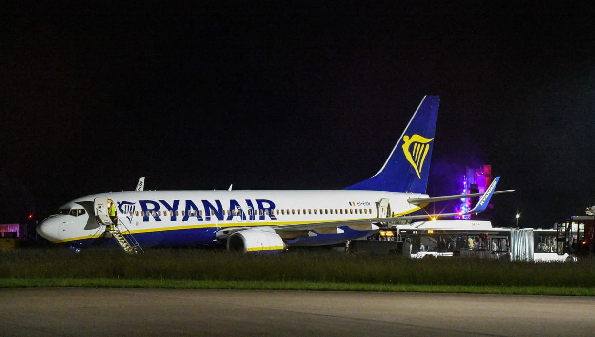 Kilencen sérültek meg turbulencia miatt a Ryanair egyik járatán