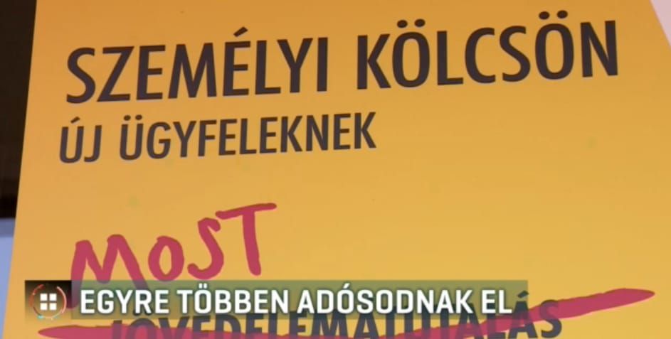 Egyre inkább eladósodik a magyar