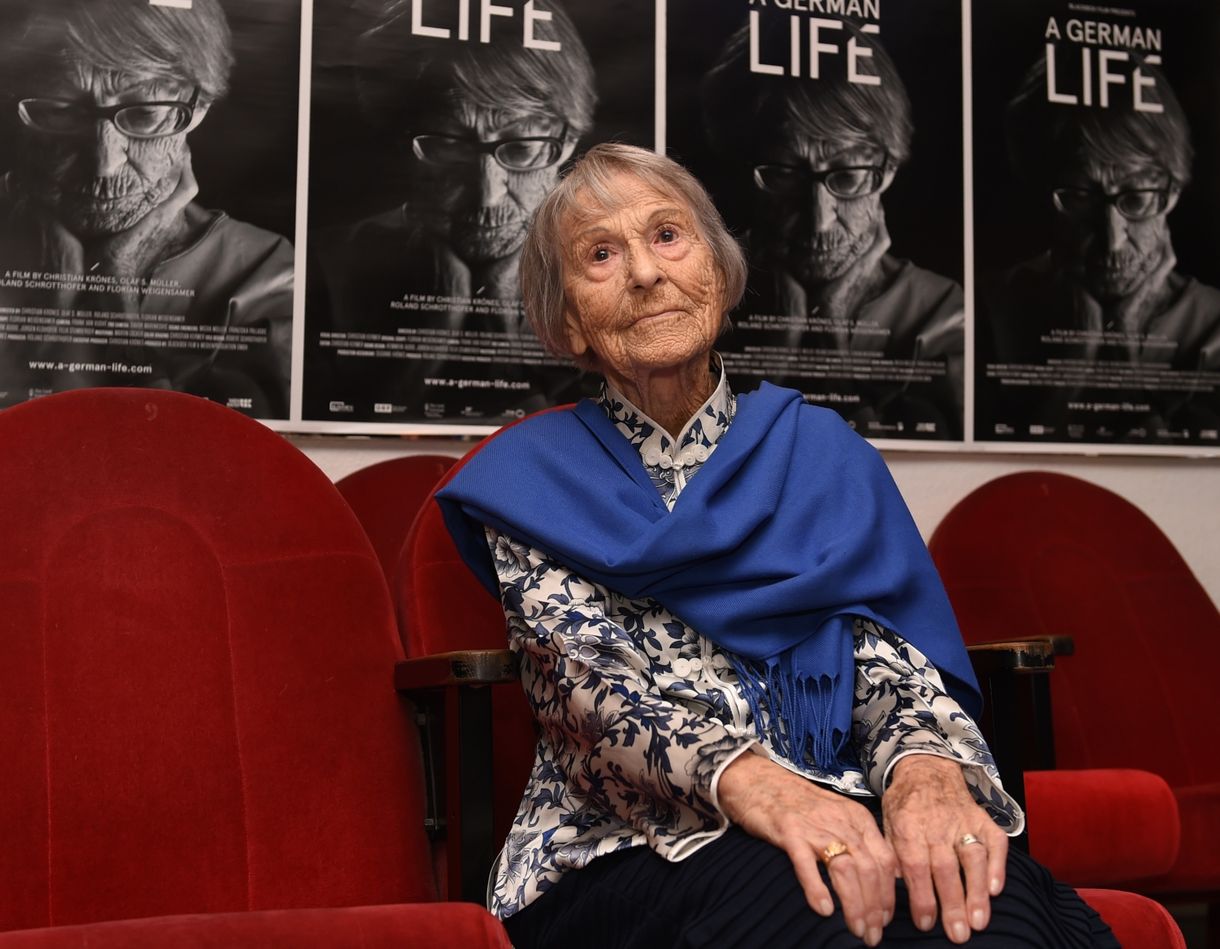 Meghalt Göbbels titkárnője, 106 éves volt