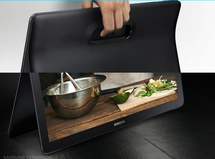 Hivatalos: itt a Samsung óriástabletje