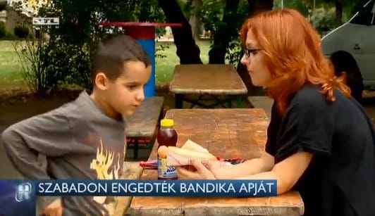 Szabadon engedték Bandika apját, azt mondja, lelkifurdalása van