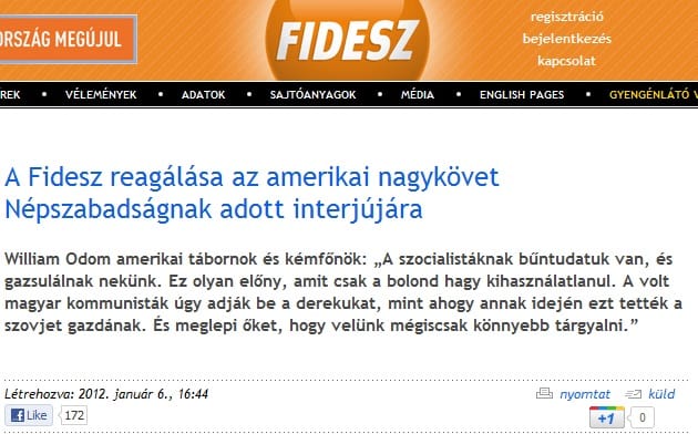 Valami durva drogot fogyaszthattak a Fidesz sajtóirodáján