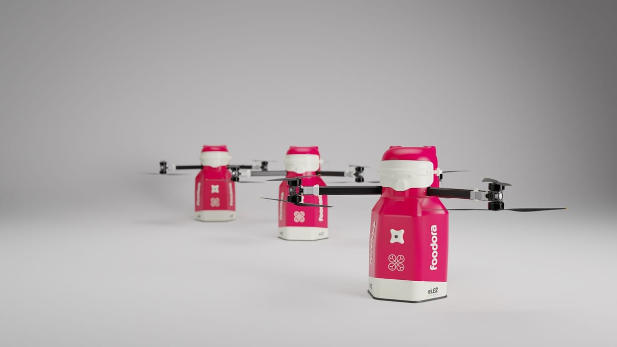 Újít a Foodora: van, ahol már elérhető a drónos ételkiszállítás; megszólaltak a magyarországi bevezetésről