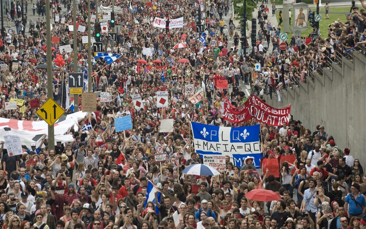Óriási a feszültség, további diáktüntetések várhatóak Québecben
