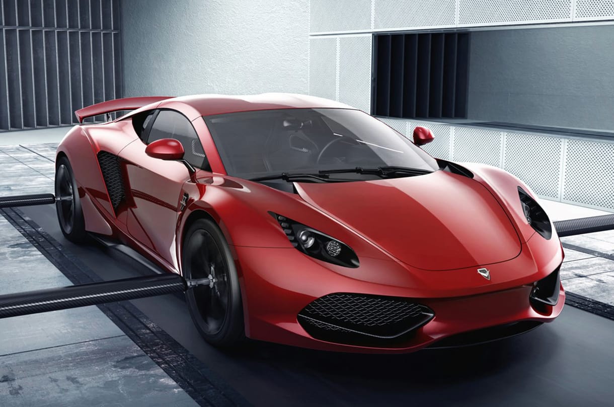 Ferrari helyett itt a lengyel szupersportautó