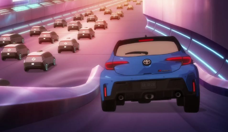 Saját animesorozatot készített a Toyota, ahol az önvezető autók a rosszak