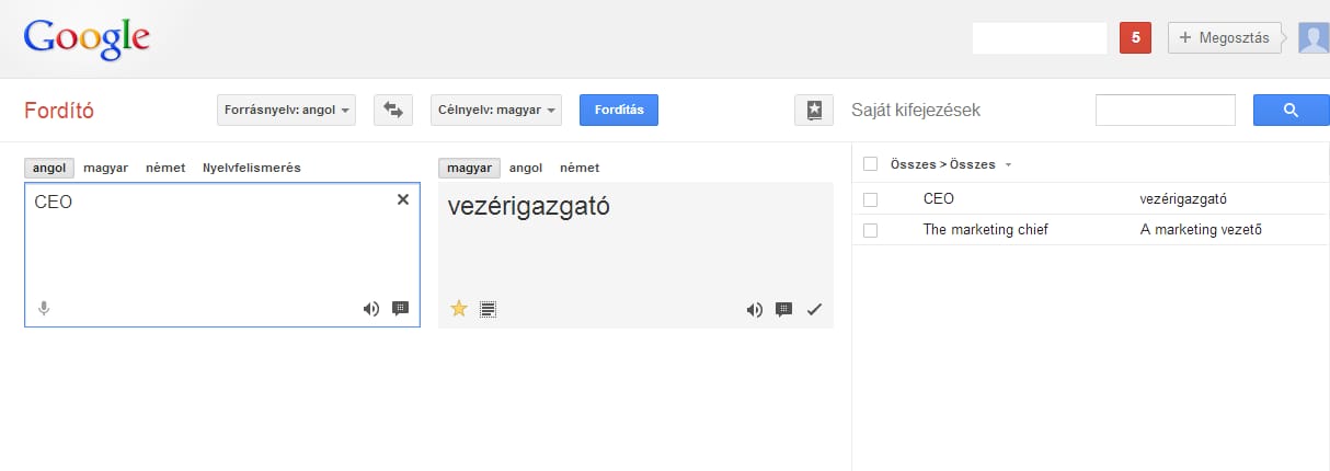 Igen hasznos funkcióval bővült a Google fordító