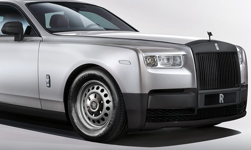 Fapados olcsó Rolls-Royce: gagyi lemezfelni és fényezetlen tükör