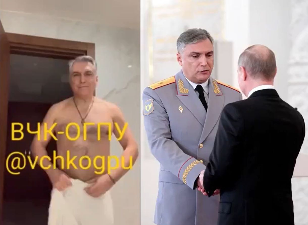 Nem mindennapi díszszemle: egy érzéki tánc kíséretében mindent megmutatott Putyin tábornoka – videó