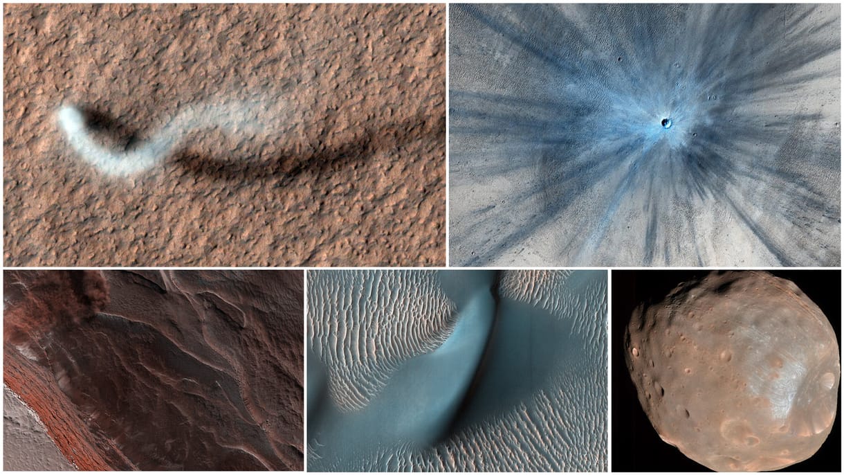 15 éves lett a NASA Mars-szondája, remek fotókkal ünnepelnek