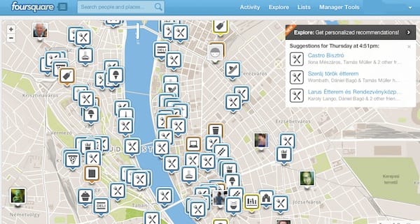 A Foursquare-nek nem elég jó a Google Maps