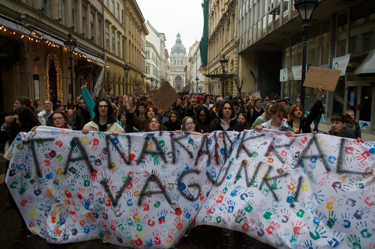 Gulyás Gergely azoknak a tanároknak hálás, akik nem léptek sztrájkba