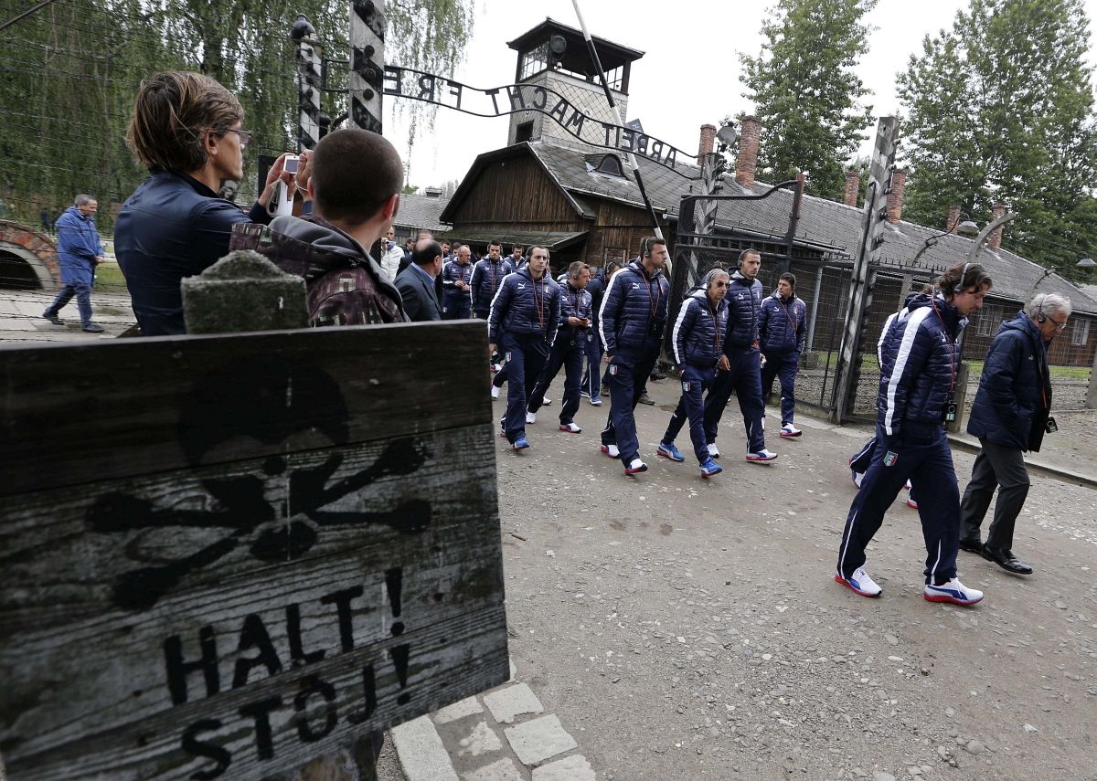 Az olasz foci-válogatott Auschwitzban kezdett