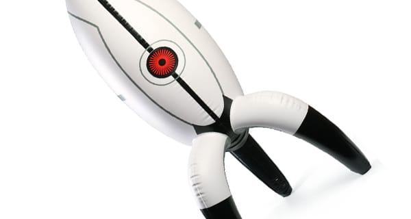 A nap kütyüje – felfújható, Portal 2 turret
