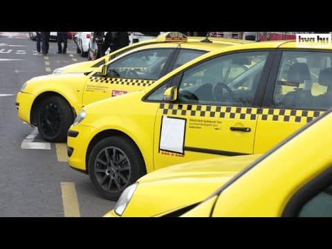 Csalódottak a taxisok, alig páran voltak az újabb tüntetésen - videó