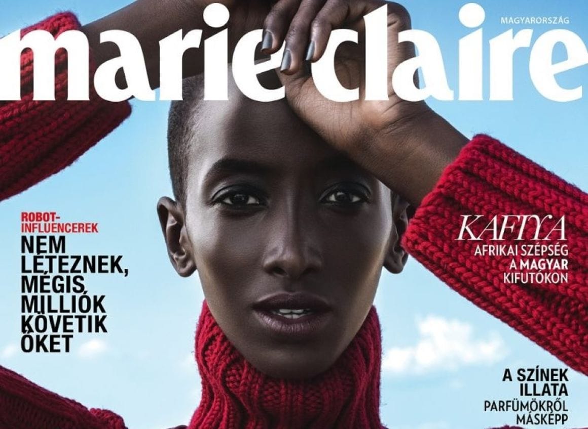 Afrikai menekült modellt tett címlapjára a magyar Marie Claire