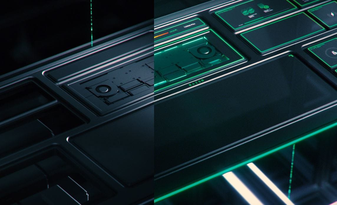 A Razer eddigi legőrültebb ötlete egy asztalba épített számítógép, ami úgy változtatható, mintha csak legóznánk