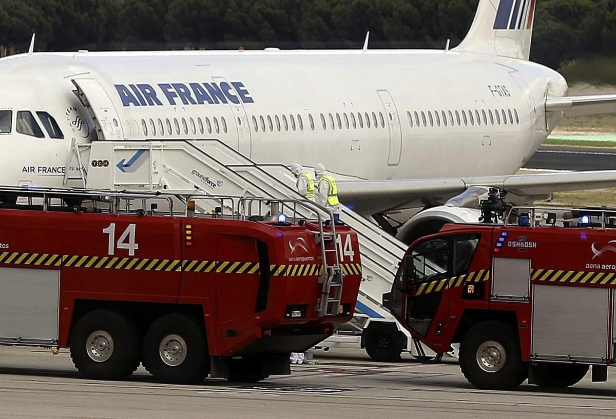 Érdemes megnézni, hogyan startolt át egy Air France gép