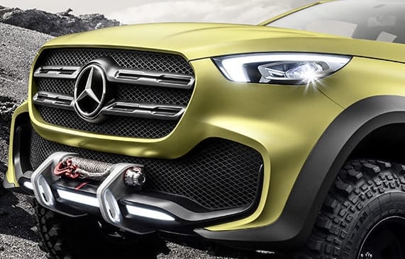 Kimaxolva: így néz(ne) ki az ültetett, tuningolt platós Mercedes
